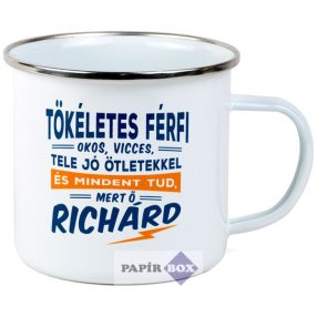 Top Pasik fémbögre, Richárd