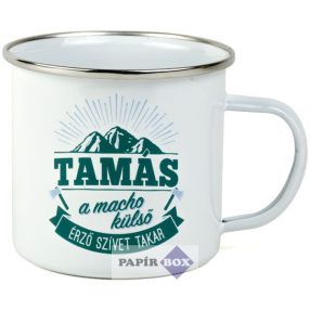 Top Pasik fémbögre, Tamás