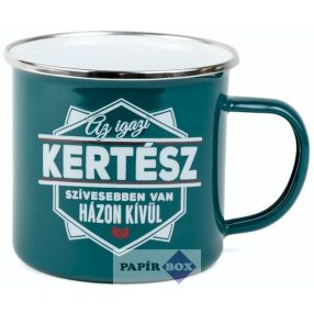 Top Pasik fémbögre, Kertész
