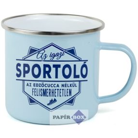 Top Pasik fémbögre, Sportoló