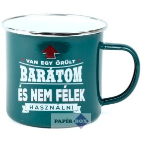 Top Pasik fémbögre, Barát