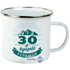 Top Pasik fémbögre, Születésnap 30.