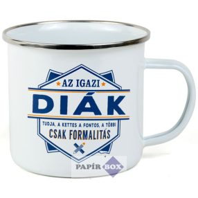 Top Pasik fémbögre, Diák