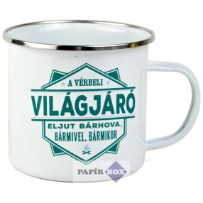 Top Pasik fémbögre, Világjáró