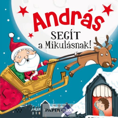 Névre szóló mesekönyv, András