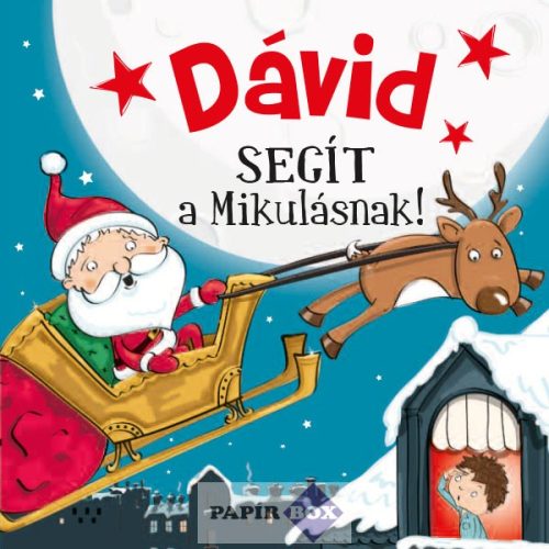 Névre szóló mesekönyv, Dávid