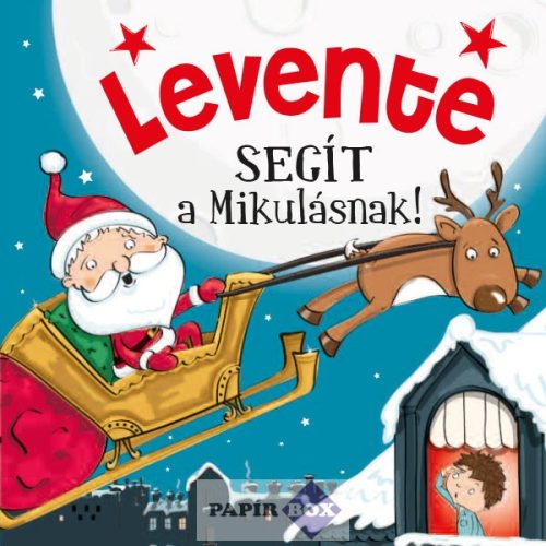 Névre szóló mesekönyv, Levente