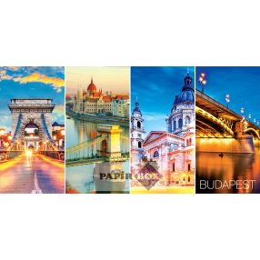 Képeslap, Budapest, naplemente