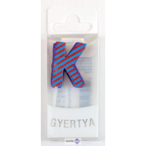 Névre szóló tortagyertya, K