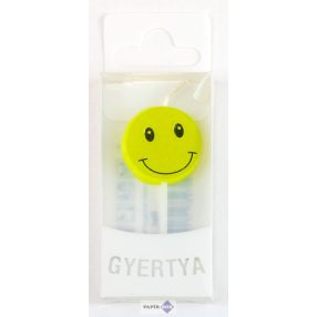 Névre szóló tortagyertya, Smiley