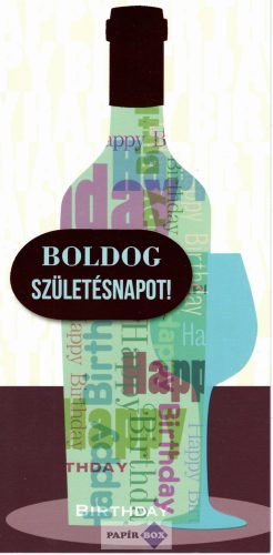 Képeslap, Születésnap, Jó bor