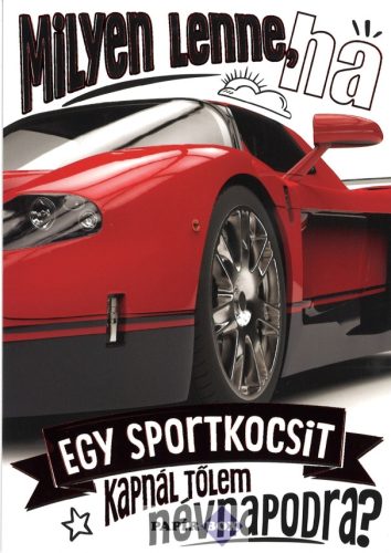 Képeslap, Névnapos, Sportautó