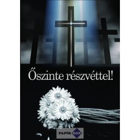 Képeslap, részvét, Őszinte részvéttel!