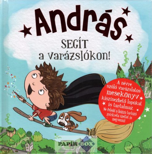 Névre szóló varázslatos mesekönyv, András