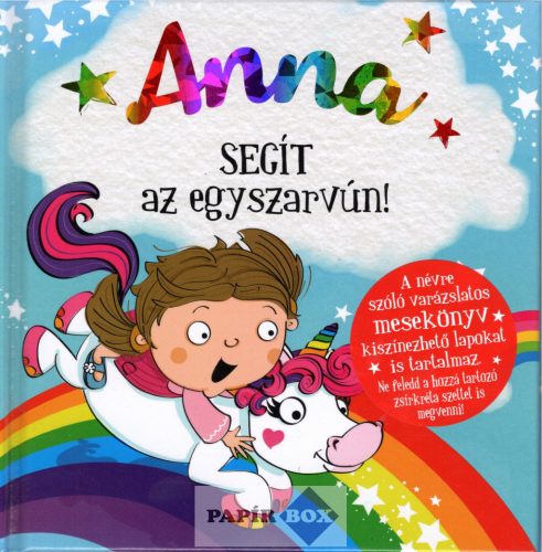 Névre szóló varázslatos mesekönyv, Anna