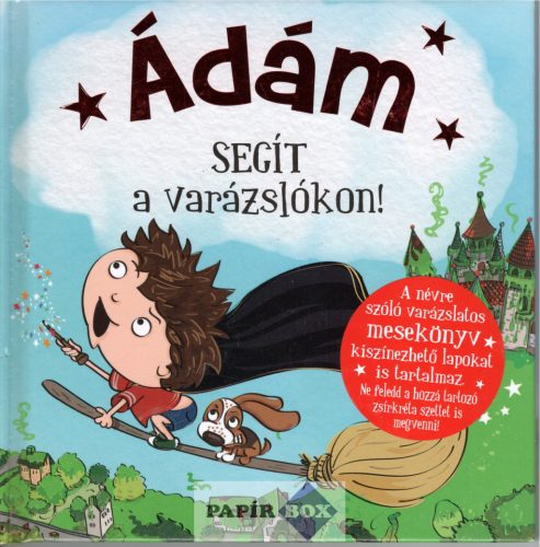 Névre szóló varázslatos mesekönyv, Ádám