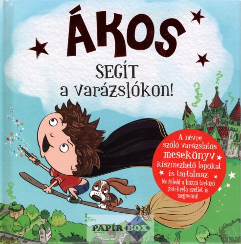 Névre szóló varázslatos mesekönyv, Ákos