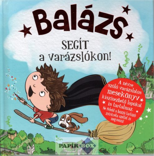 Névre szóló varázslatos mesekönyv, Balázs