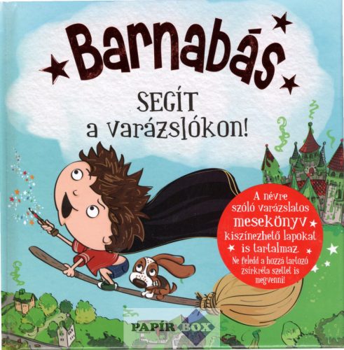 Névre szóló varázslatos mesekönyv, Barnabás