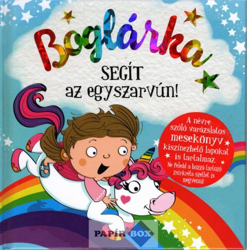 Névre szóló varázslatos mesekönyv, Boglárka