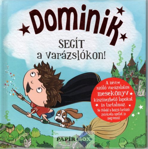 Névre szóló varázslatos mesekönyv, Dominik