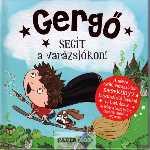Névre szóló varázslatos mesekönyv, Gergő