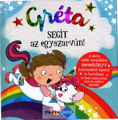 Névre szóló varázslatos mesekönyv, Gréta