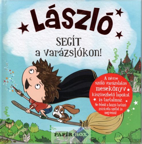 Névre szóló varázslatos mesekönyv, László