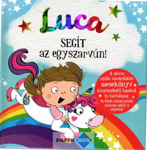 Névre szóló varázslatos mesekönyv, Luca