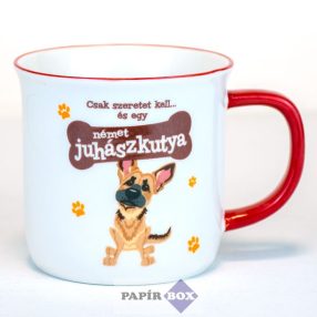 Német juhászkutya bögre