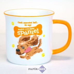 Angol Cocker Spániel bögre