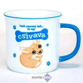 Csivava bögre