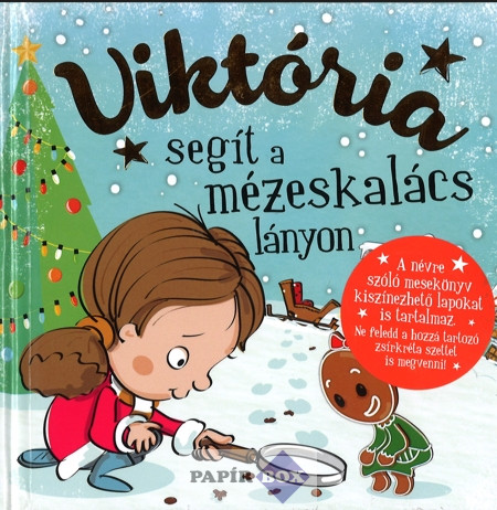 Névre szóló mézeskalács mesekönyv, Viktória