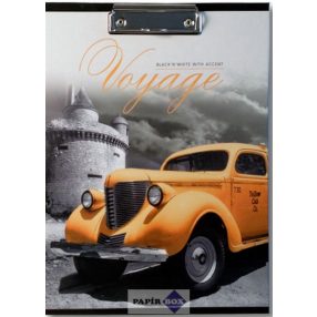 Felírótábla A/4, Voyage, Sárga autó