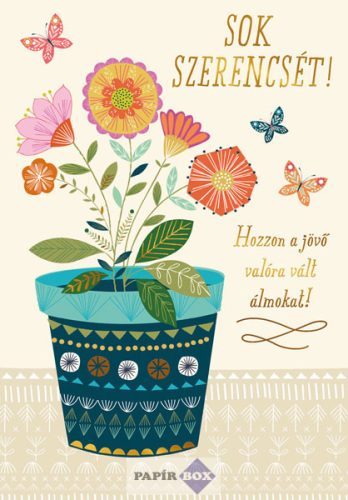 Képeslap, Búcsúztatóra, Sok szerencsét!