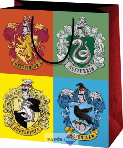 Dísztasak exkluzív közepes, Harry Potter címerek