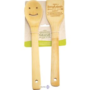 Bambusz fakanál szett, Szeretettel