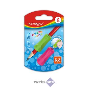   Ceruzafogó 2 db/bliszter Keyroad Finger Fitter vegyes színek