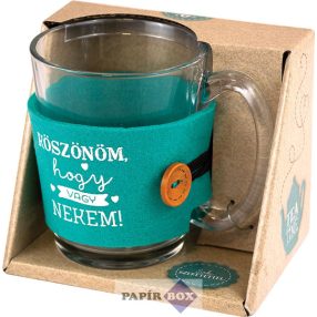 Tea Time bögre, Köszönöm, hogy vagy nekem!