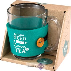 Tea Time bögre, All you need is Love & Tea