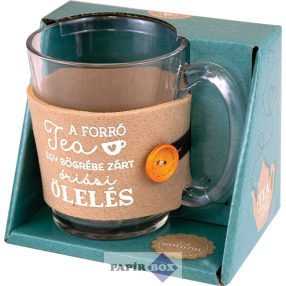   Tea Time bögre, A forró tea egy bögrébe zárt óriási ölelés