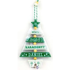 Névre szóló karácsonyfadísz, Dániel