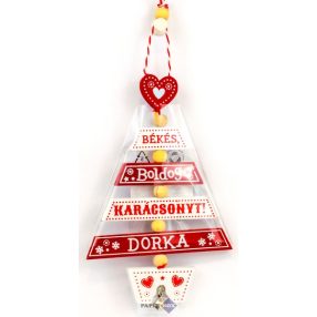 Névre szóló karácsonyfadísz, Dorka