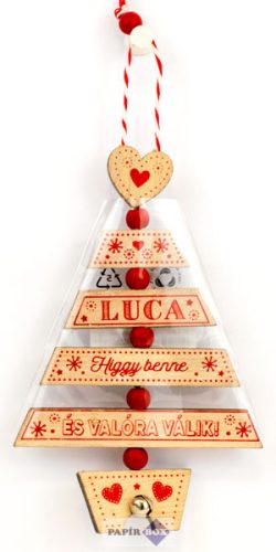 Névre szóló karácsonyfadísz, Luca