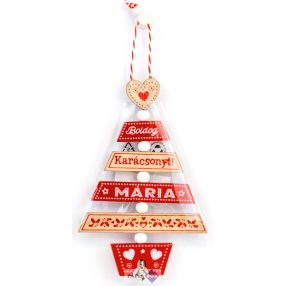 Névre szóló karácsonyfadísz, Mária