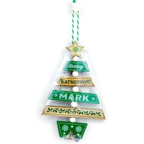 Névre szóló karácsonyfadísz, Márk