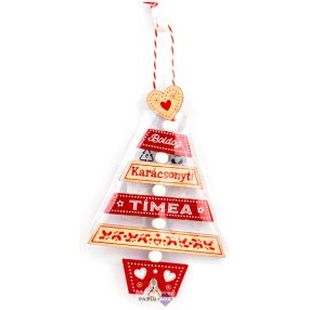 Névre szóló karácsonyfadísz, Tímea