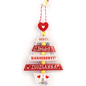 Névre szóló karácsonyfadísz, Zsuzsanna