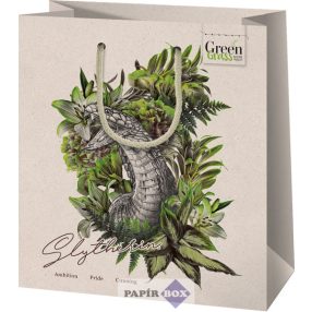 Dísztasak prémium, közepes, Harry Potter Slytherin