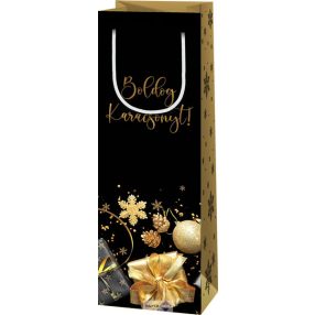 Dísztasak, italos, karácsony, fekete, elegáns